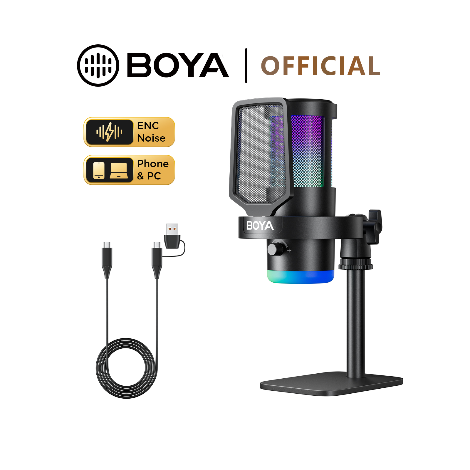 Pc Gaming Live Streaming - Micrófono para Juegos BOYA CastMic G30