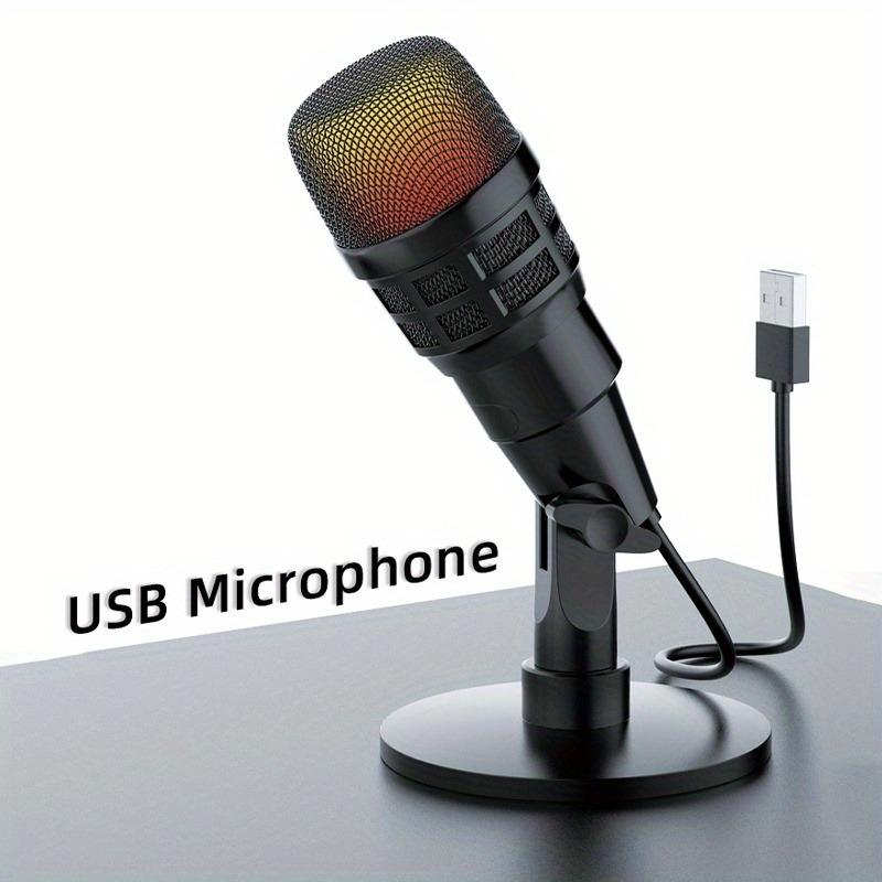 Pc Gaming Live Streaming - Micrófono USB para juegos, transmisión en