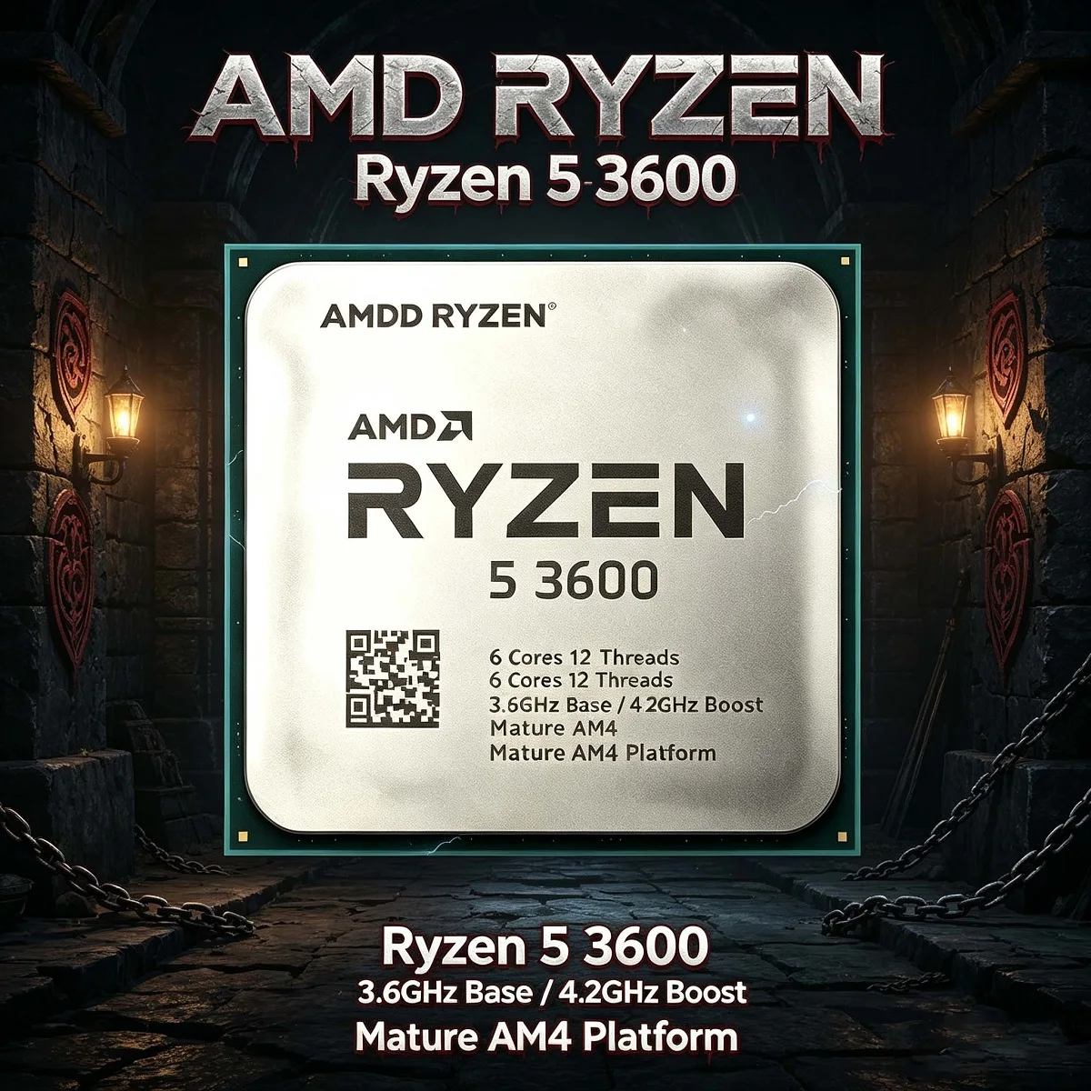Pc Gaming Amd Ryzen 5 - CPU AMD Ryzen 5 2600 para