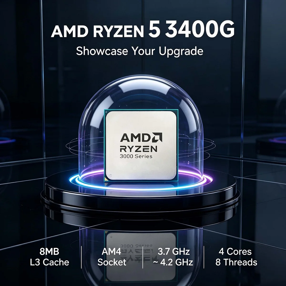 Pc Gaming Amd Ryzen 5 - Procesador AMD Ryzen 5 3400G R5