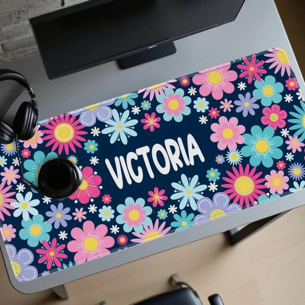Pc Gaming Names - Alfombrilla de Escritorio XXL con Diseño