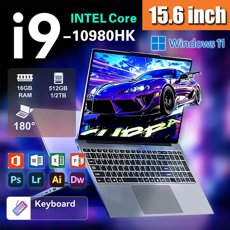 Pc Gaming Intel Core I9 - Portátil Firme de 15.6 Pulgadas con