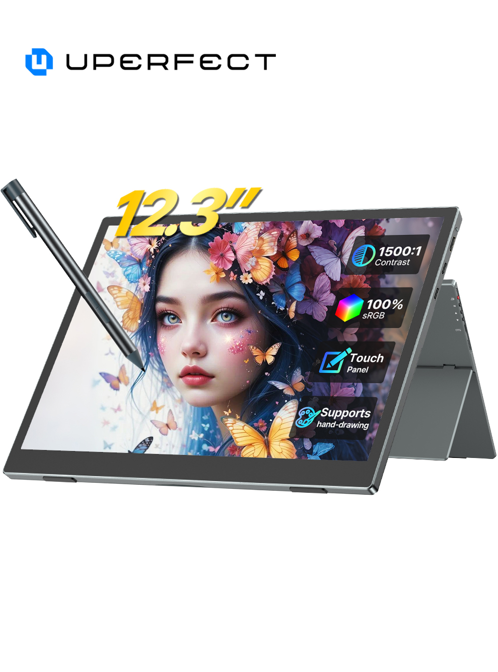 Pc Gaming Y Monitor - Monitor portátil UPERFECT Touch, pantalla externa