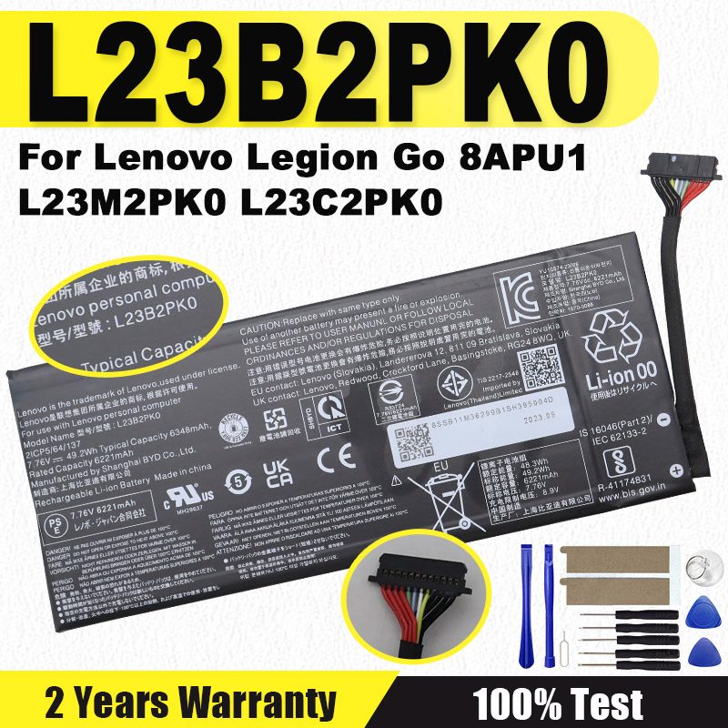 Pc Gaming Legion - Nueva batería L23B2PK0 7,76 V 49,2Wh