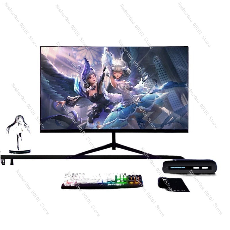 High Refresh Monitor - Monitor curvo sin bordes de 24