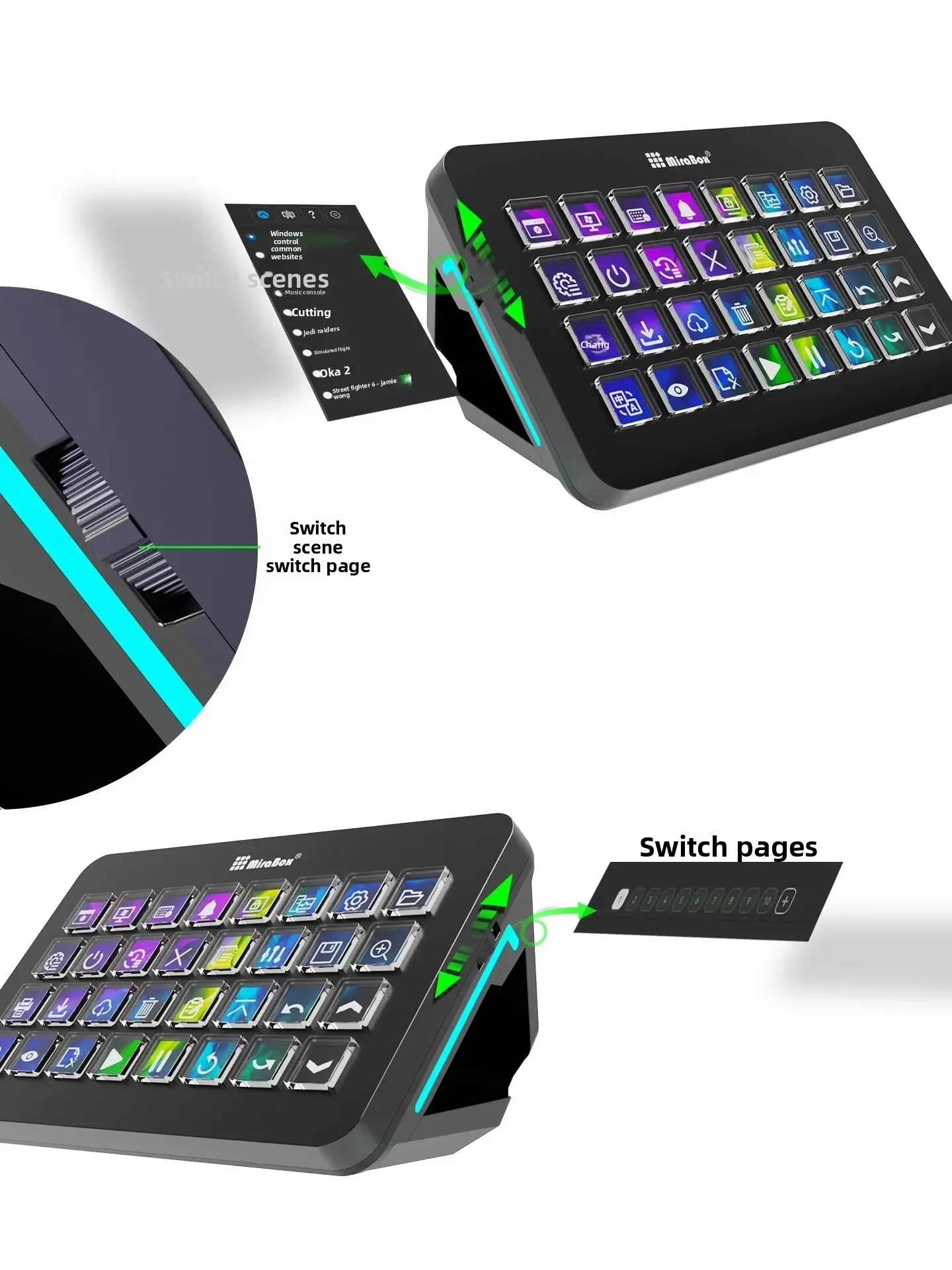 Mirabox XL Stream Deck Macro t - Pc Gaming Live Streaming reseña y precio