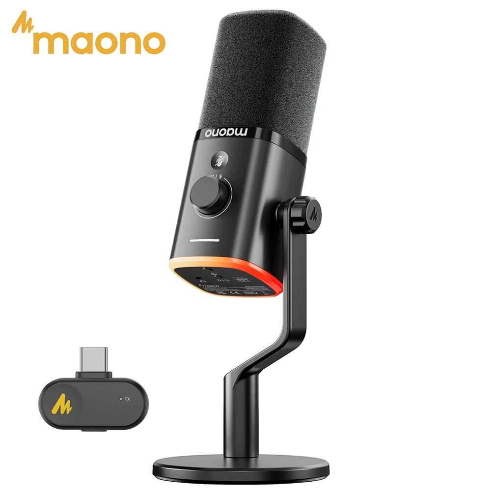Micrófono Dinámico USB Inalámb - Pc Gaming Live Streaming reseña y precio