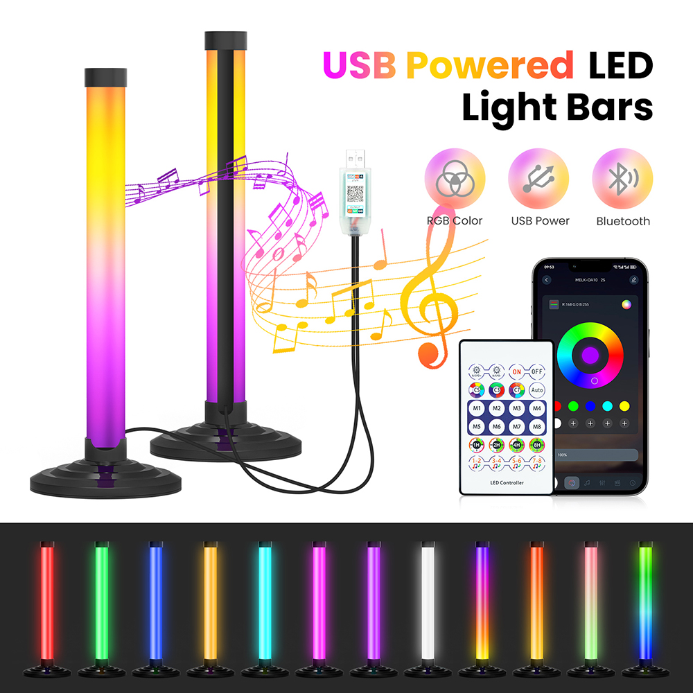Kit de 2 y 4 luces RGB, lámpar - Pc Gaming Kit reseña y precio