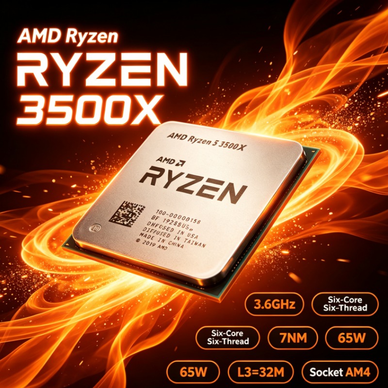 Procesador AMD Ryzen 5 3500X,  - Pc Gaming Amd Ryzen 5 reseña y precio