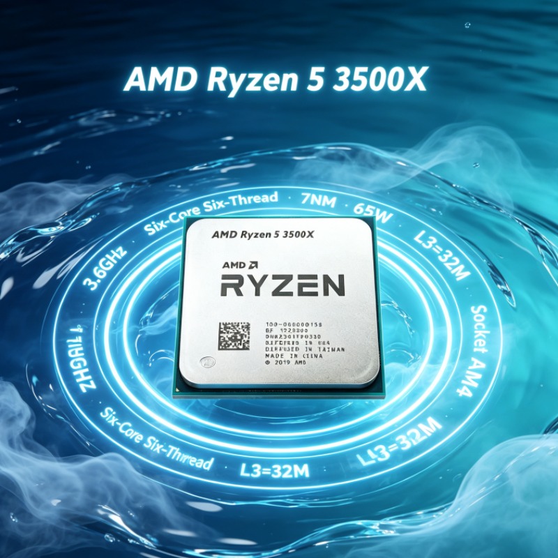 Procesador AMD Ryzen 5 3500X,  - Pc Gaming Amd Ryzen 5 reseña y precio