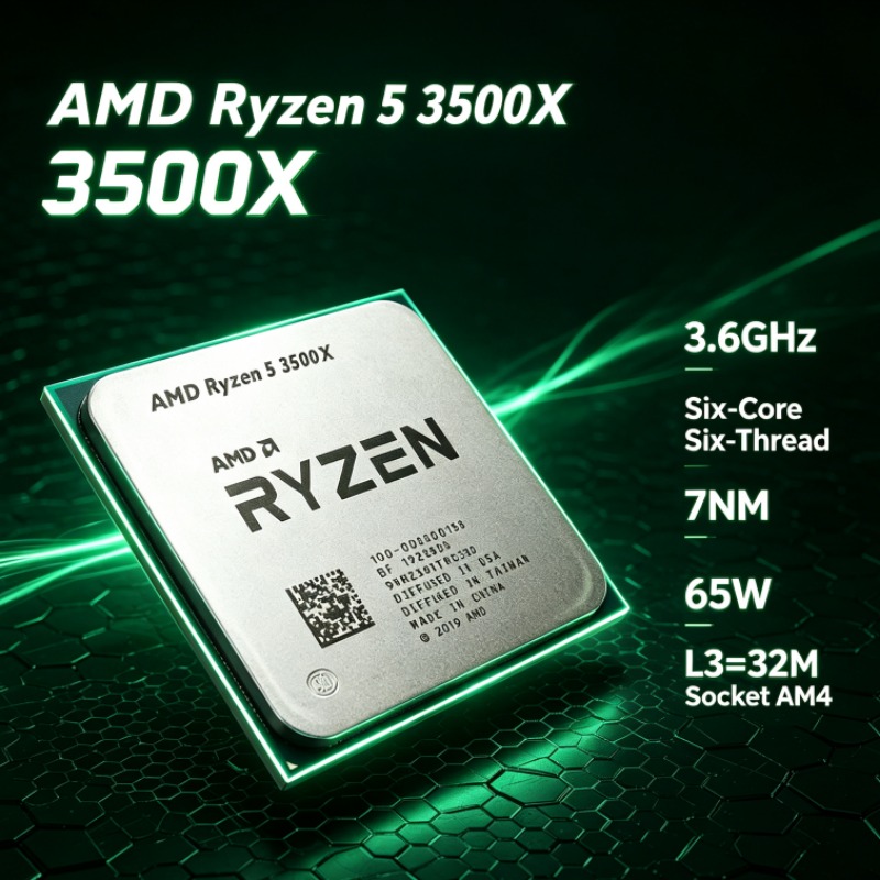 Procesador AMD Ryzen 5 3500X,  - Pc Gaming Amd Ryzen 5 reseña y precio