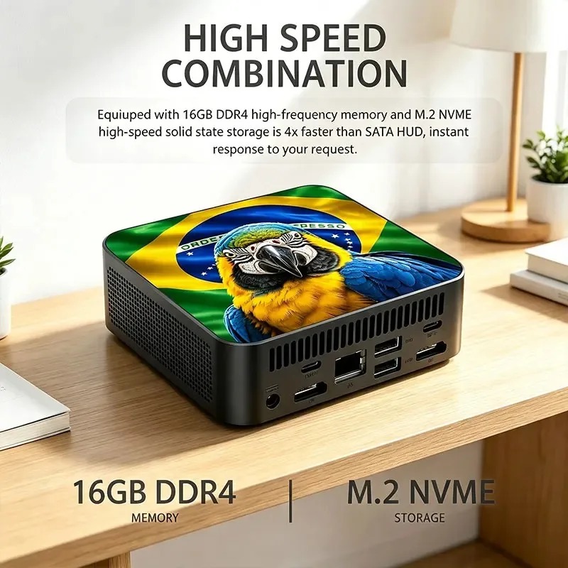 Mini PC con Bandera de México  - Pc Gaming Ddr3 reseña y precio