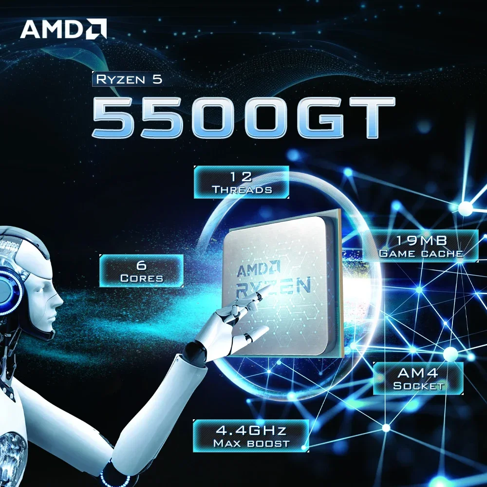 Procesador AMD Ryzen 5 5500 R5 - Pc Gaming Amd Ryzen 5 reseña y precio