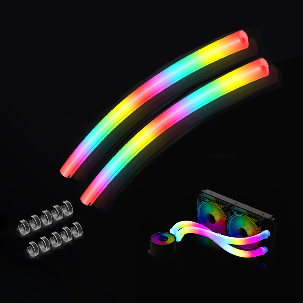 Tubo de luz de neón ARGB direc - Pc Gaming Youtube reseña y precio