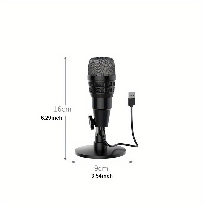 Micrófono USB para juegos, tra - Pc Gaming Live Streaming reseña y precio