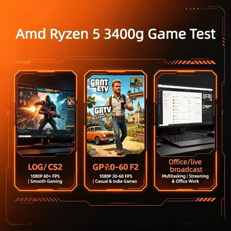 Procesador AMD Ryzen 5 3400G R - Pc Gaming Amd Ryzen 5 reseña y precio
