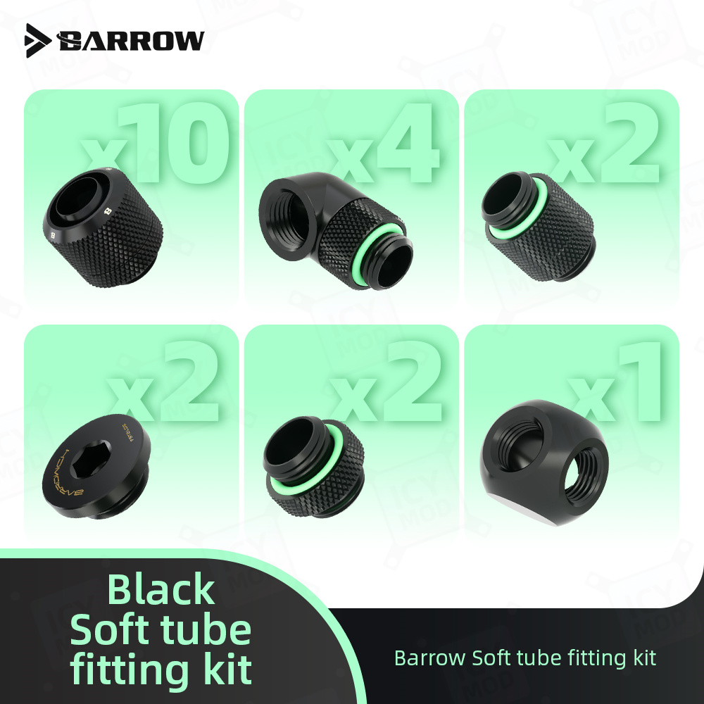 Kit de Conectores de Tubo Flex - Pc Gaming Youtube reseña y precio
