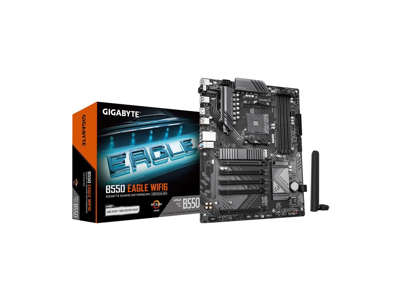 Placa base GIGABYTE B550 EAGLE - Pc Gaming Amd Ryzen 5 reseña y precio