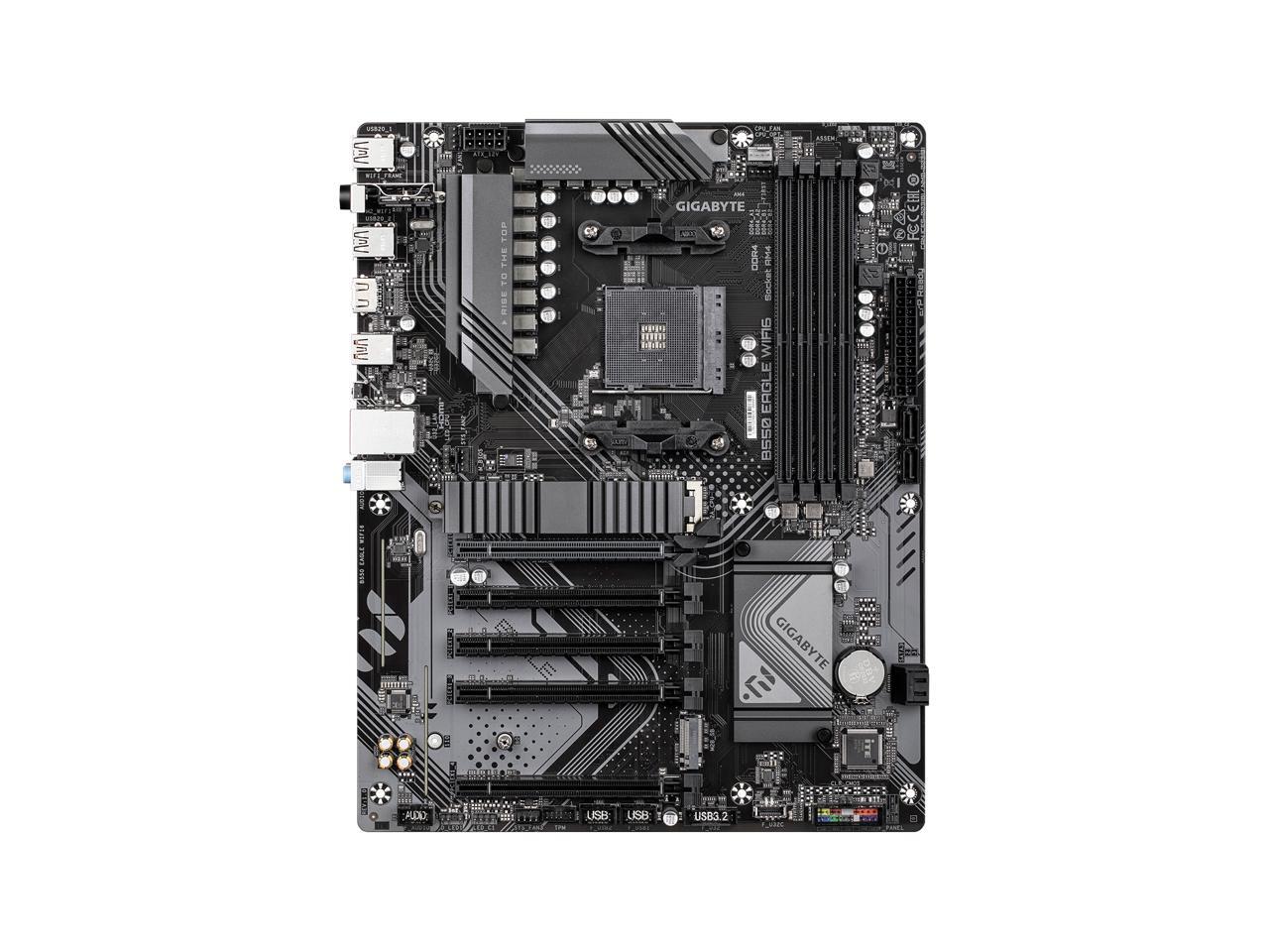 Placa base GIGABYTE B550 EAGLE - Pc Gaming Amd Ryzen 5 reseña y precio