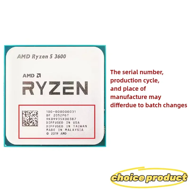Procesador AMD Ryzen 5 3600 R5 - Pc Gaming Amd Ryzen 5 reseña y precio