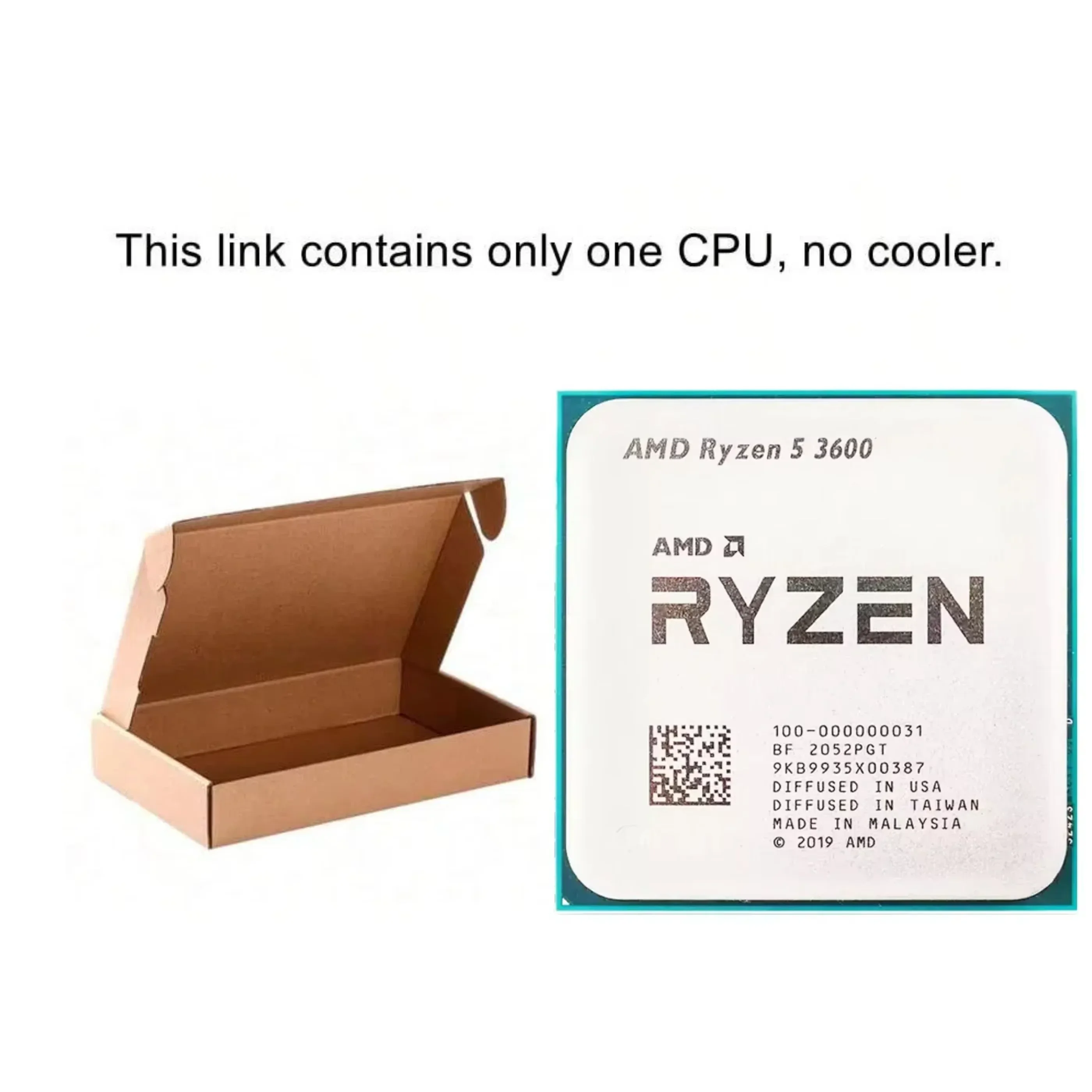Procesador AMD Ryzen 5 3600 R5 - Pc Gaming Amd Ryzen 5 reseña y precio