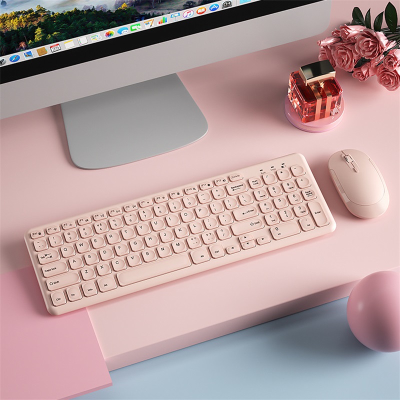 Combo de teclado y ratón inalá - Pc Gaming Pink reseña y precio