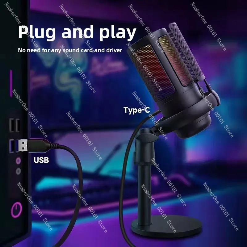 Micrófono de Condensador USB C - Pc Gaming Live Streaming reseña y precio
