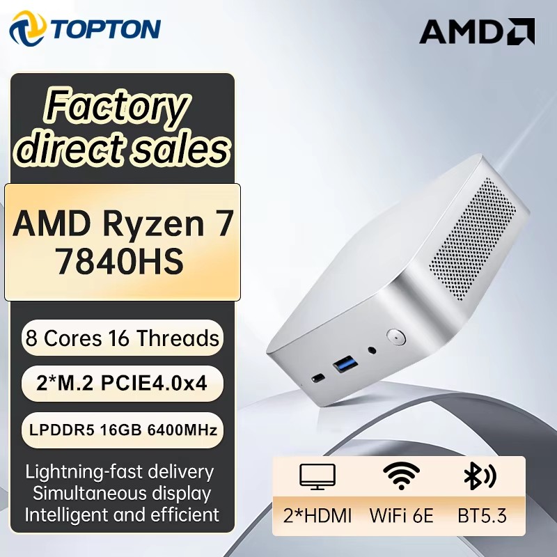 Mini PC Portátil para Juegos T - Pc Gaming Amd Ryzen 5 reseña y precio