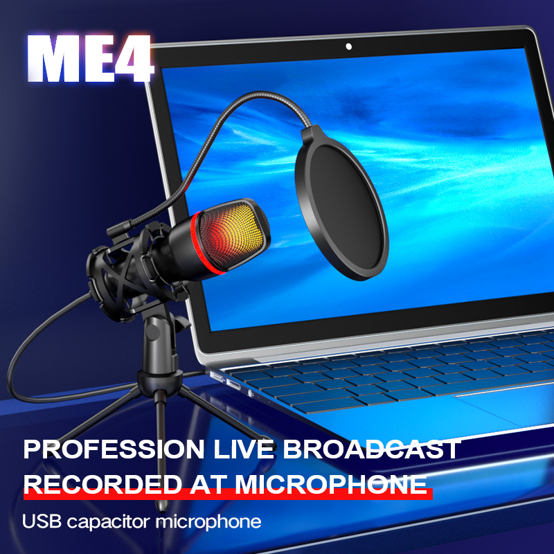 Micrófono de condensador profe - Pc Gaming Live Streaming reseña y precio