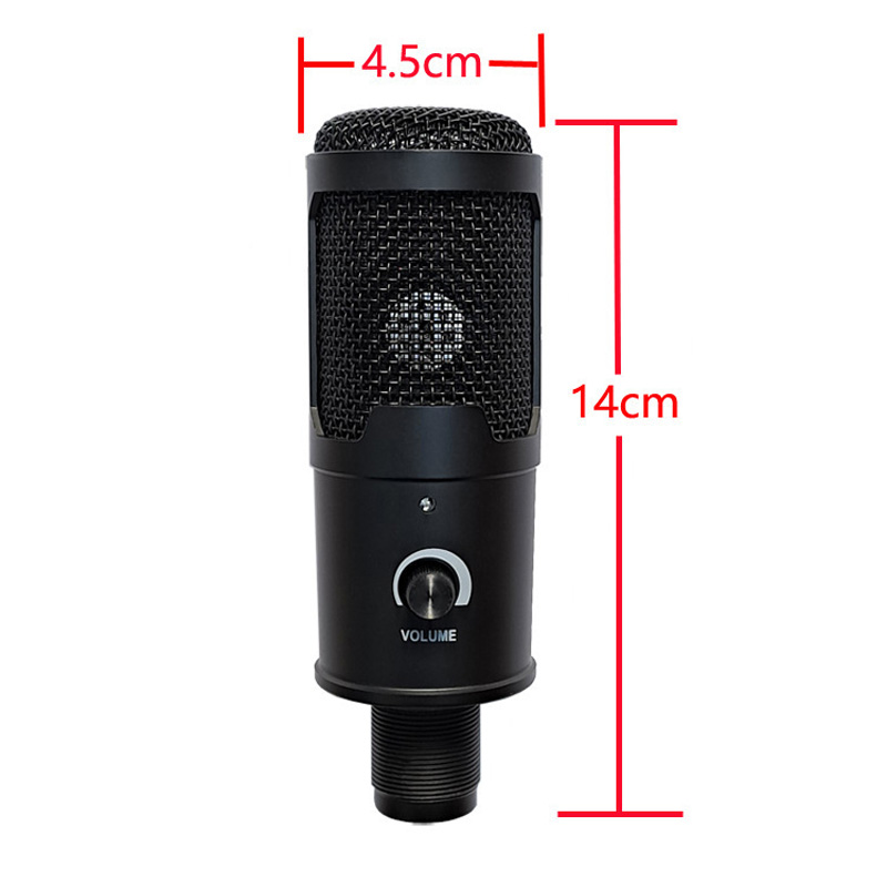 Micrófono condensador USB de 1 - Pc Gaming Youtube reseña y precio
