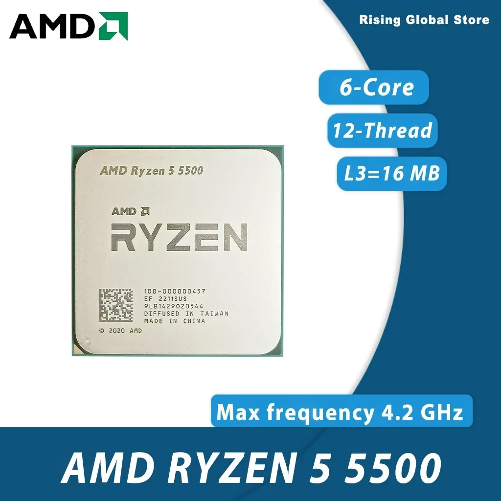 Procesador AMD Ryzen 5 5500 R5 - Pc Gaming Amd Ryzen 5 reseña y precio