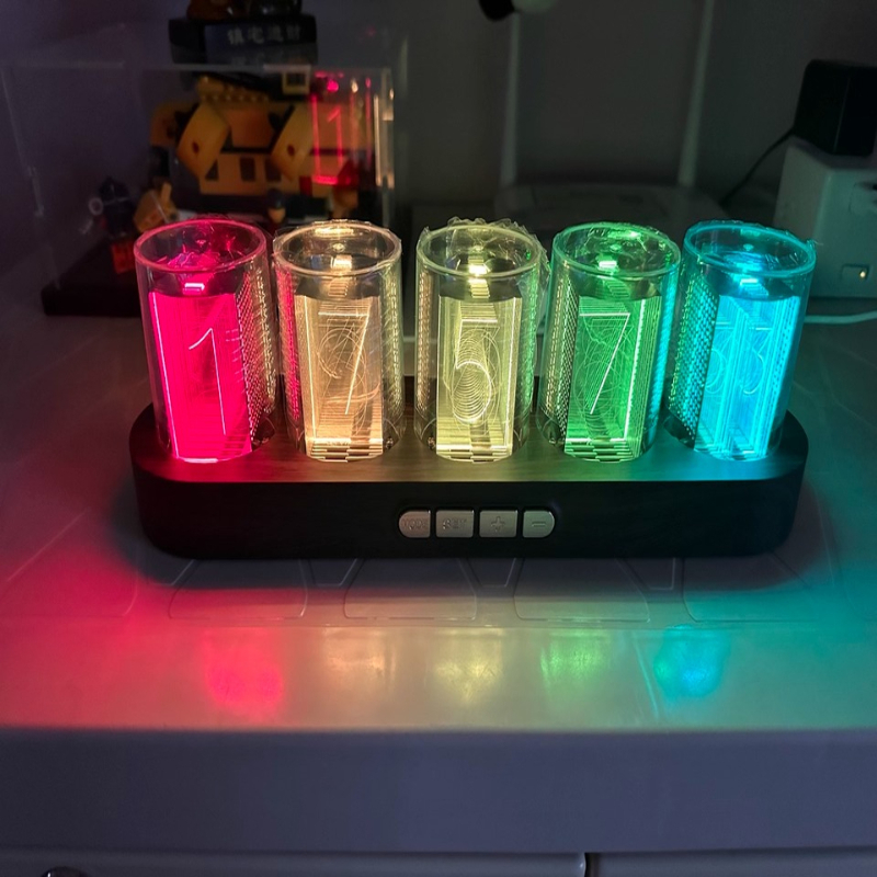 Reloj de Tubo Nixie LED RGB pa - Pc Gaming Youtube reseña y precio