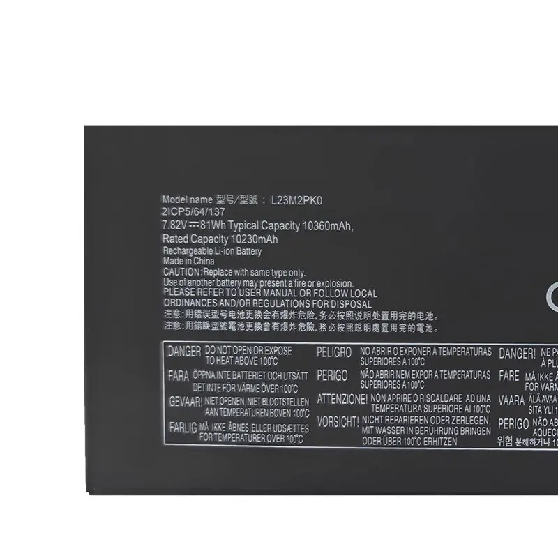 Nueva batería L23B2PK0 7,76 V  - Pc Gaming Legion reseña y precio