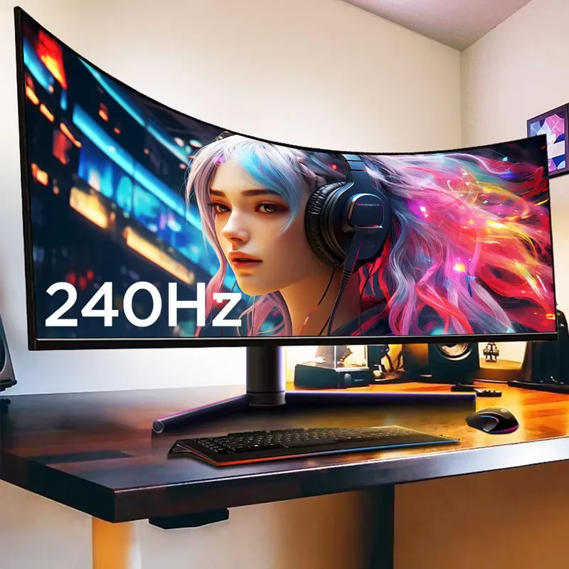 Monitor Curvo FY 4K de 240Hz,  - High Refresh Monitor reseña y precio
